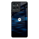 Blue Rough Abstract Motorola Edge 50 5G Glass Back Cover Online