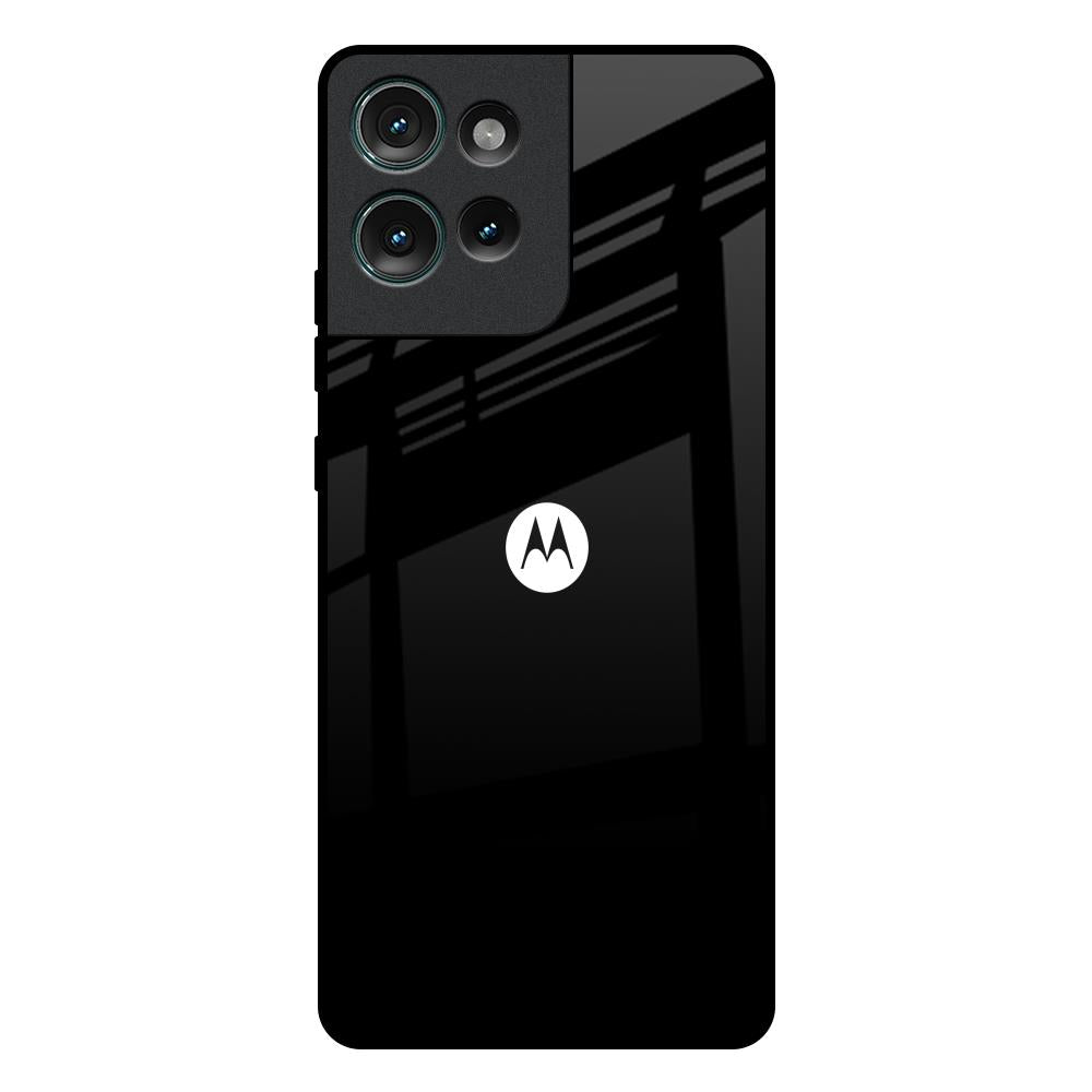 Jet Black Motorola Edge 50 5G Glass Back Cover Online