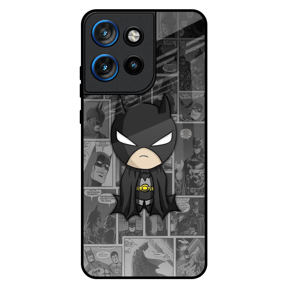 Cartoon Art Motorola Edge 50 Neo 5G Glass Back Cover Online