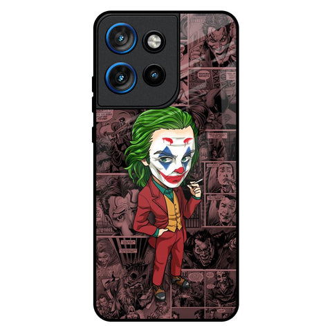 Joker Cartoon Motorola Edge 50 Neo 5G Glass Back Cover Online