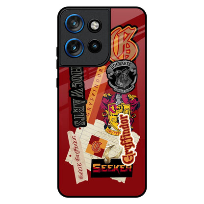 Gryffindor Motorola Edge 50 Neo 5G Glass Back Cover Online