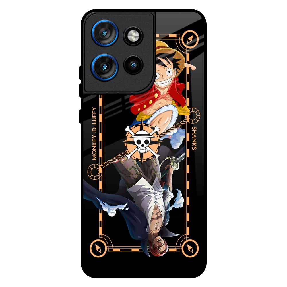 Shanks & Luffy Motorola Edge 50 Neo 5G Glass Back Cover Online