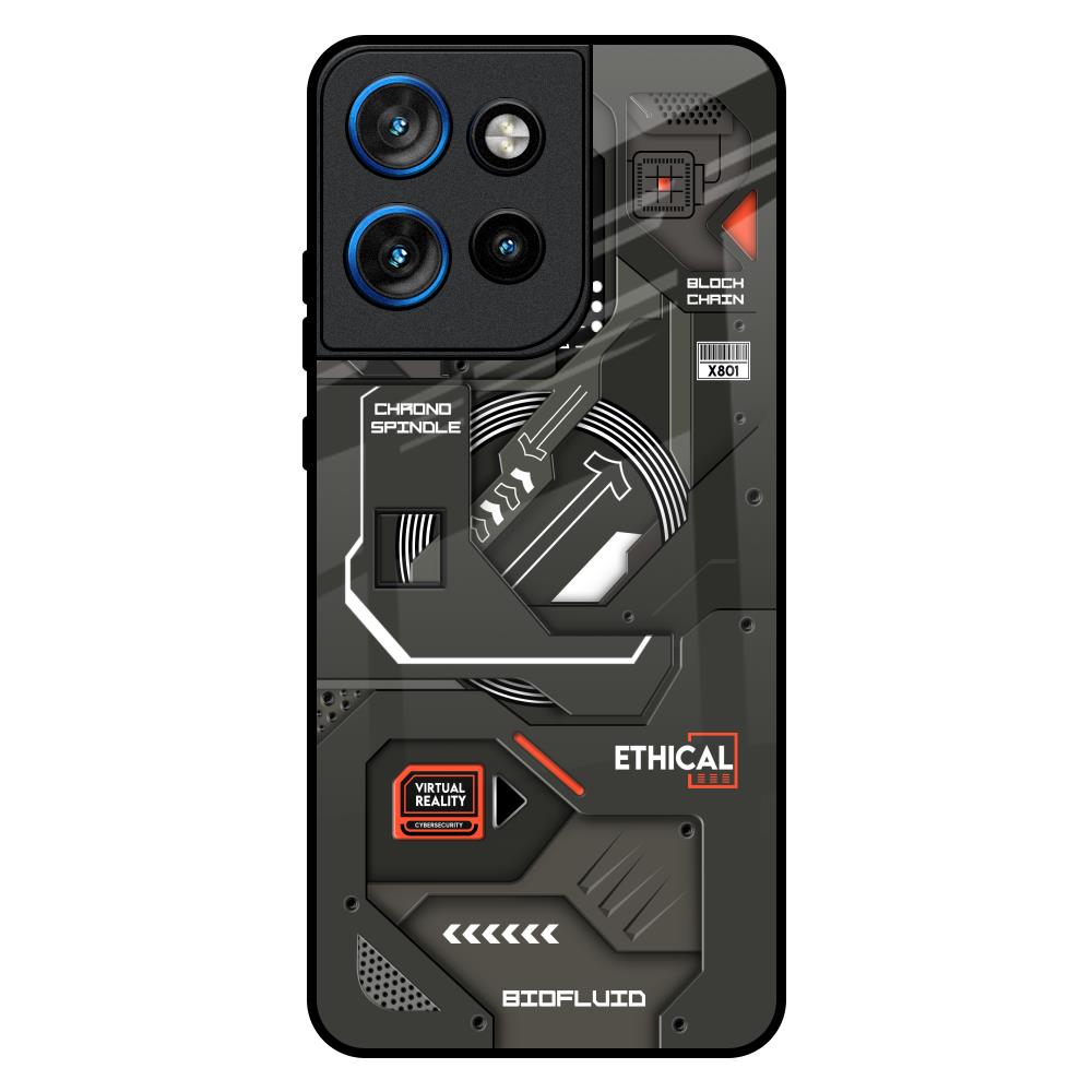 Tech Aesthetics Motorola Edge 50 Neo 5G Glass Back Cover Online