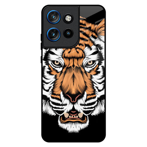 Angry Tiger Motorola Edge 50 Neo 5G Glass Back Cover Online