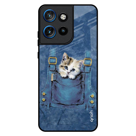 Kitty In Pocket Motorola Edge 50 Neo 5G Glass Back Cover Online