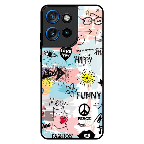 Just For You Motorola Edge 50 Neo 5G Glass Back Cover Online