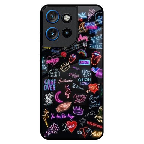 Accept The Mystery Motorola Edge 50 Neo 5G Glass Back Cover Online