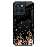 Floating Floral Print Motorola Edge 50 Neo 5G Glass Back Cover Online