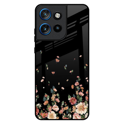 Floating Floral Print Motorola Edge 50 Neo 5G Glass Back Cover Online