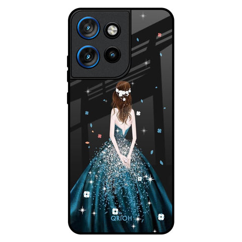 Queen Of Fashion Motorola Edge 50 Neo 5G Glass Back Cover Online