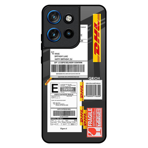 Cool Barcode Label Motorola Edge 50 Neo 5G Glass Back Cover Online