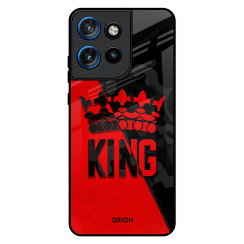 I Am A King Motorola Edge 50 Neo 5G Glass Back Cover Online