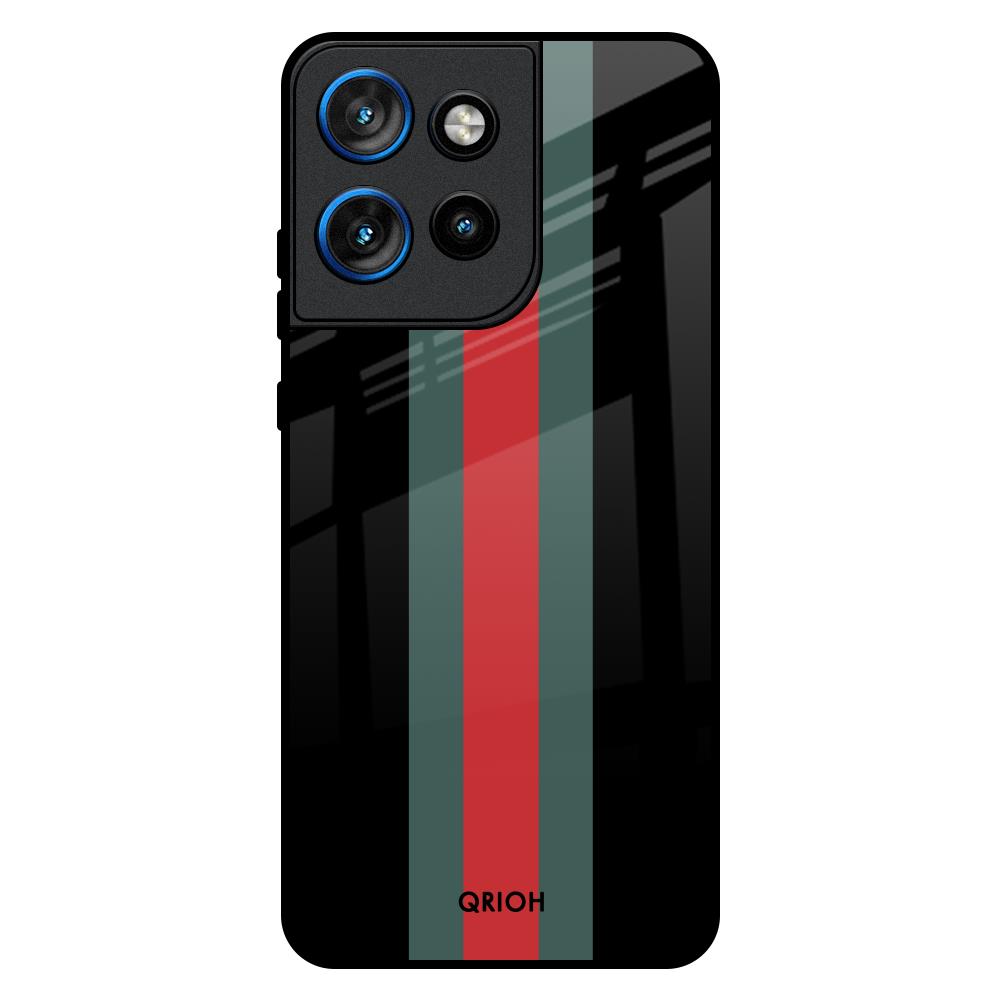 Vertical Stripes Motorola Edge 50 Neo 5G Glass Back Cover Online