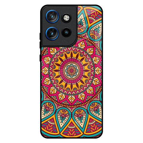 Elegant Mandala Motorola Edge 50 Neo 5G Glass Back Cover Online