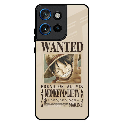 Luffy Wanted Motorola Edge 50 Neo 5G Glass Back Cover Online