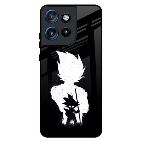 Monochrome Goku Motorola Edge 50 Neo 5G Glass Back Cover Online