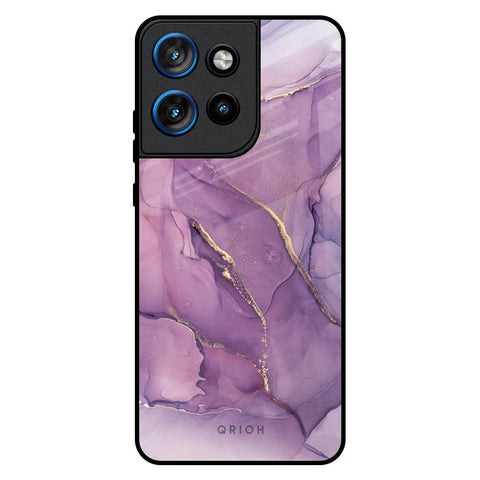 Purple Gold Marble Motorola Edge 50 Neo 5G Glass Back Cover Online