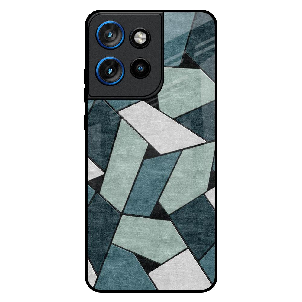 Abstact Tiles Motorola Edge 50 Neo 5G Glass Back Cover Online