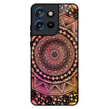 Floral Mandala Motorola Edge 50 Neo 5G Glass Back Cover Online