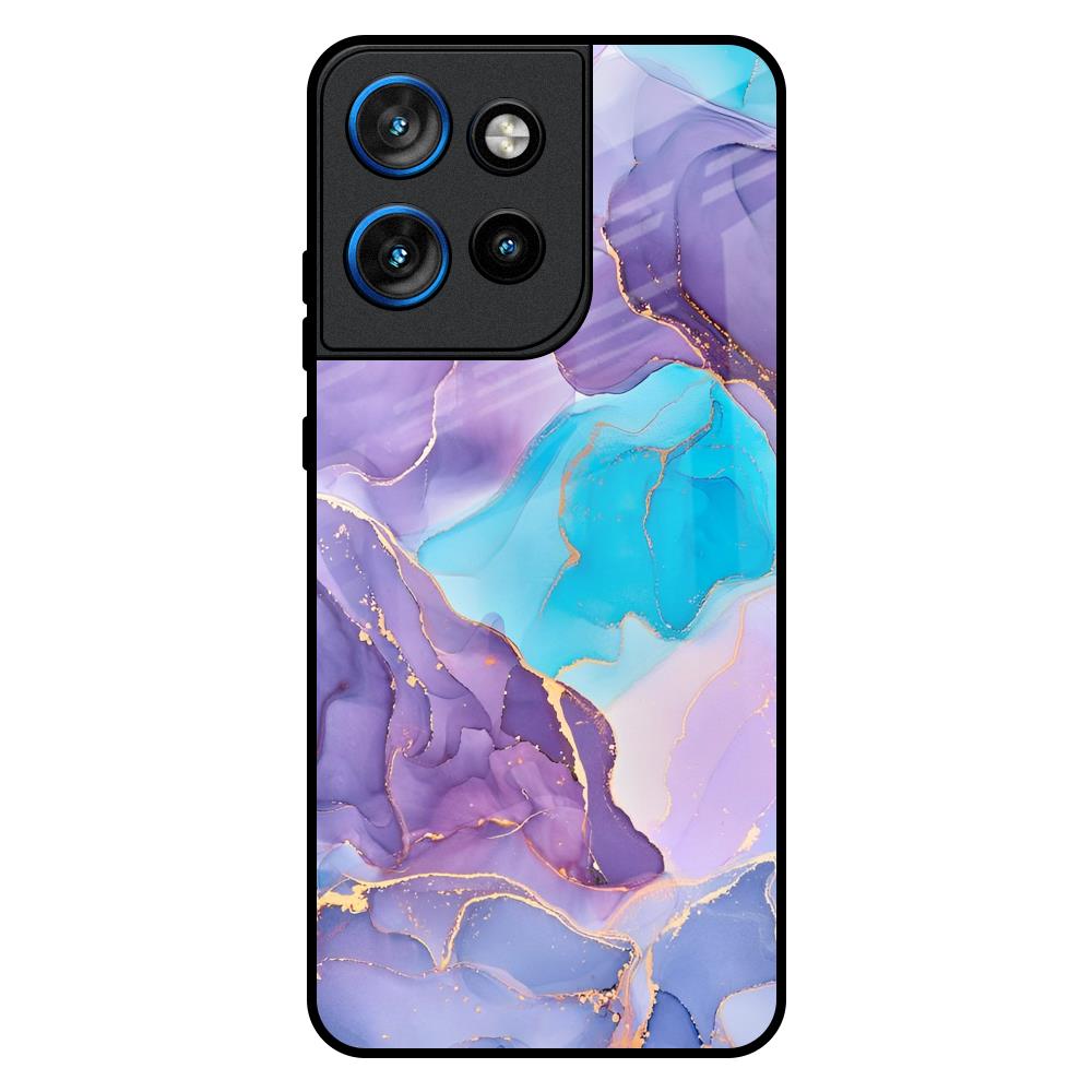 Alcohol ink Marble Motorola Edge 50 Neo 5G Glass Back Cover Online