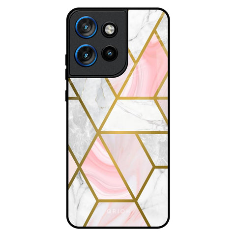 Geometrical Marble Motorola Edge 50 Neo 5G Glass Back Cover Online