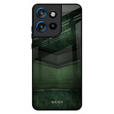 Green Leather Motorola Edge 50 Neo 5G Glass Back Cover Online