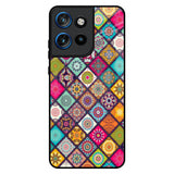 Multicolor Mandala Motorola Edge 50 Neo 5G Glass Back Cover Online