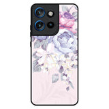 Elegant Floral Motorola Edge 50 Neo 5G Glass Back Cover Online