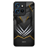 Black Warrior Motorola Edge 50 Neo 5G Glass Back Cover Online