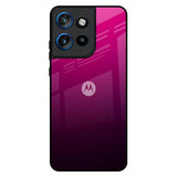 Purple Ombre Pattern Motorola Edge 50 Neo 5G Glass Back Cover Online