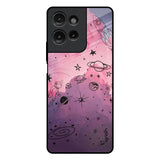 Space Doodles Motorola G75 5G Glass Back Cover Online