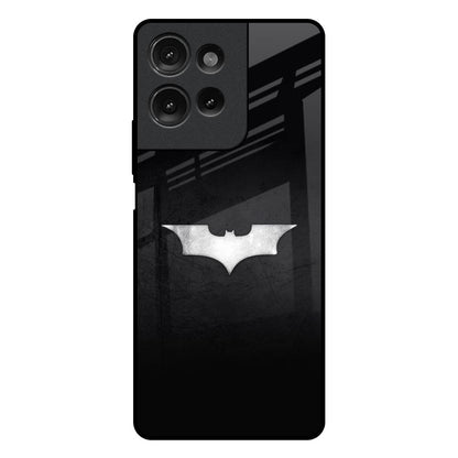 Super Hero Logo Motorola G75 5G Glass Back Cover Online