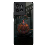 Lord Hanuman Animated Motorola G75 5G Glass Back Cover Online