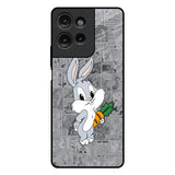 Cute Baby Bunny Motorola G75 5G Glass Back Cover Online