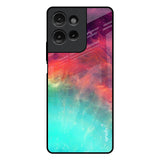 Colorful Aura Motorola G75 5G Glass Back Cover Online