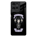 Touch Me & You Die Motorola G75 5G Glass Back Cover Online