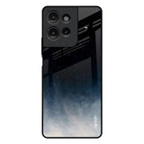 Black Aura Motorola G75 5G Glass Back Cover Online