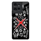 Red Zone Motorola G75 5G Glass Back Cover Online