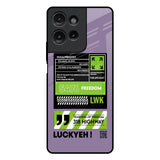 Run & Freedom Motorola G75 5G Glass Back Cover Online