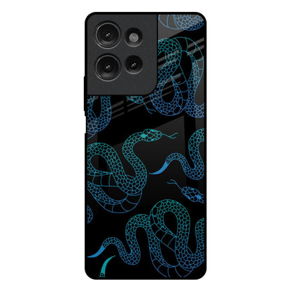 Serpentine Motorola G75 5G Glass Back Cover Online