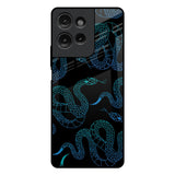 Serpentine Motorola G75 5G Glass Back Cover Online