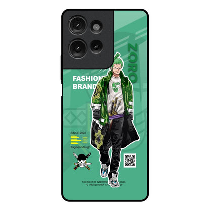 Zoro Bape Motorola G75 5G Glass Back Cover Online