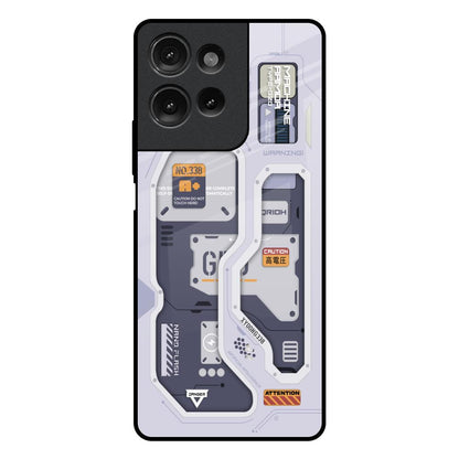 Tech Savvy Motorola G75 5G Glass Back Cover Online