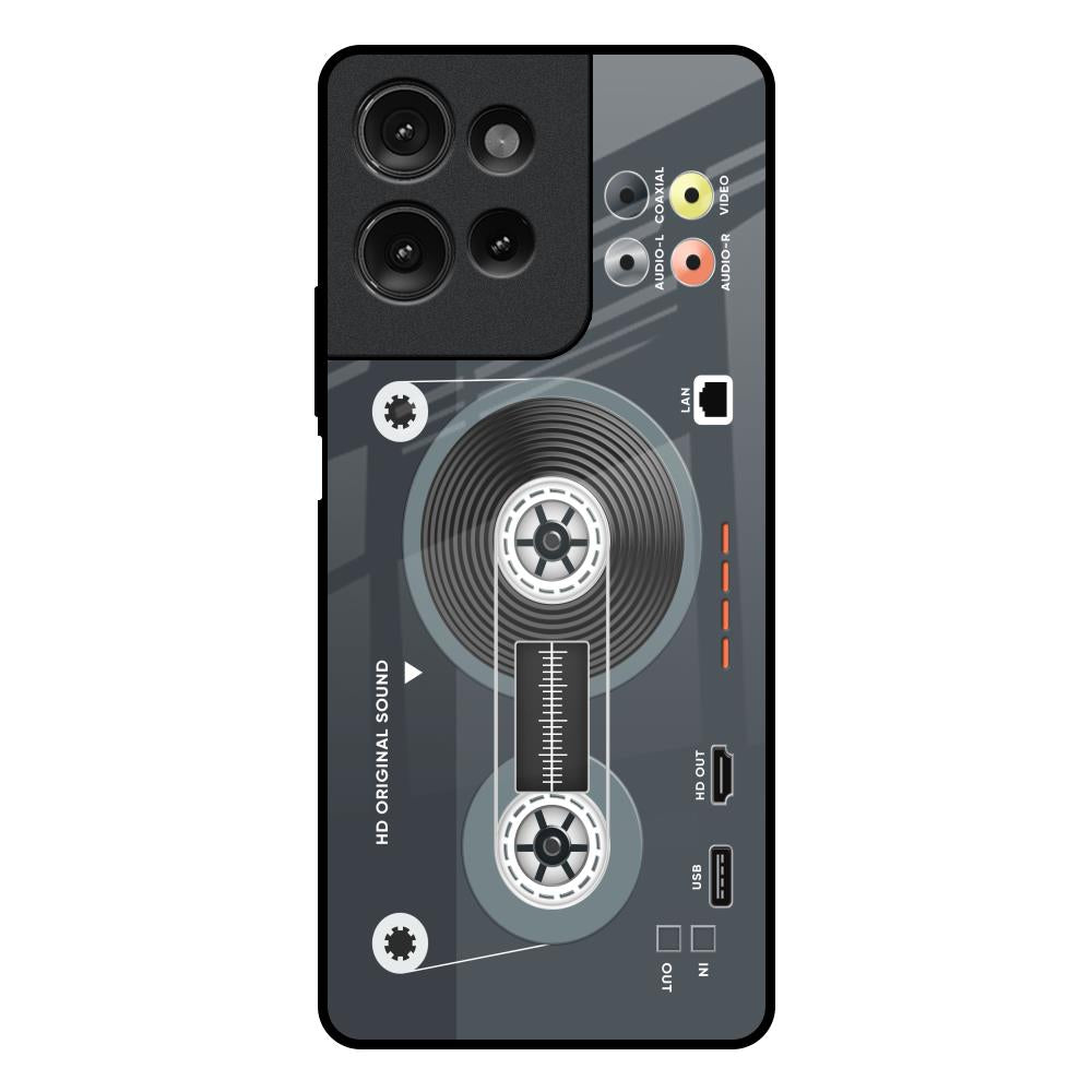 Retro Recorder Motorola G75 5G Glass Back Cover Online