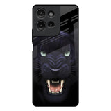 Angry Black Tiger Motorola G75 5G Glass Back Cover Online