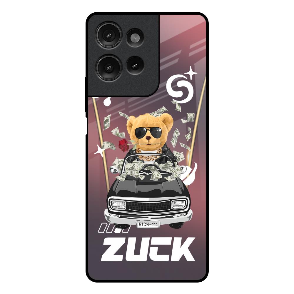 Money Madness Motorola G75 5G Glass Back Cover Online