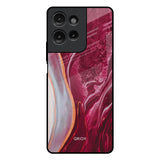 Crimson Ruby Motorola G75 5G Glass Back Cover Online