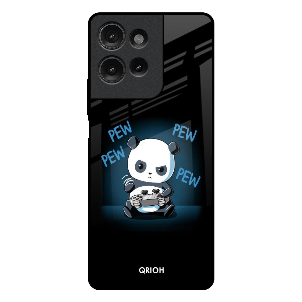 Pew Pew Motorola G75 5G Glass Back Cover Online