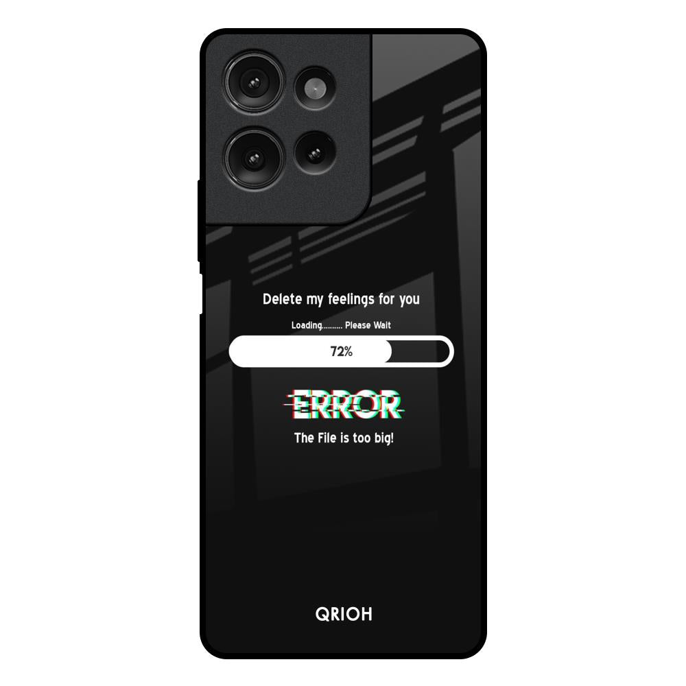 Error Motorola G75 5G Glass Back Cover Online