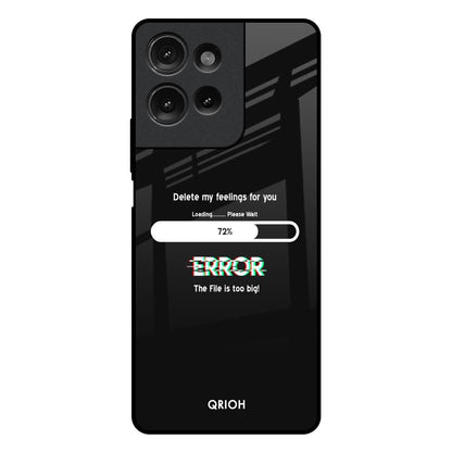 Error Motorola G75 5G Glass Back Cover Online